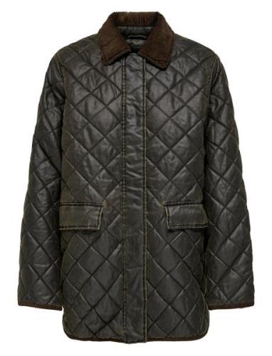 ONLY Onlmountain Quilted Jacket Cc Otw Brun