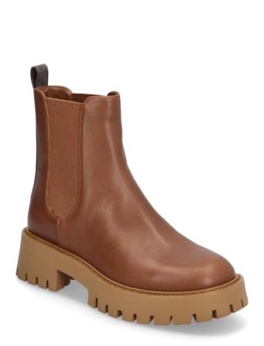 Michael Kors Asher Flat Bootie Brun