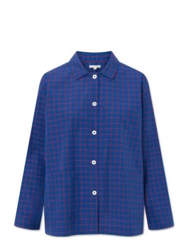 STUDIO FEDER Malou Shirt - Poplin Blå