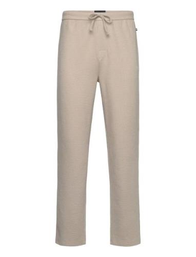 BOSS Waffle Pants Beige