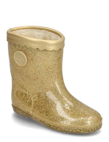 Sofie Schnoor Baby And Kids Mellysk Rubber Boot Guld