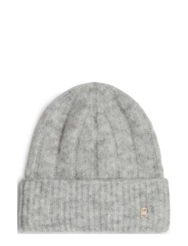 Tommy Hilfiger Th Timeless Beanie Grå