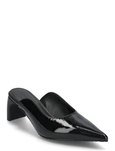 Bianco Rowe Heel Cutline Mule #P Svart