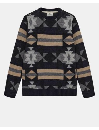 Anerkjendt Aksune Inka Wool Knit Marinblå