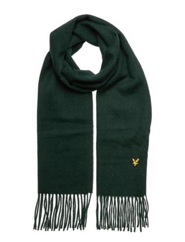 Lyle & Scott Lambswool Scarf Grön