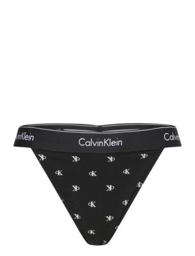 Calvin Klein String Thong Svart