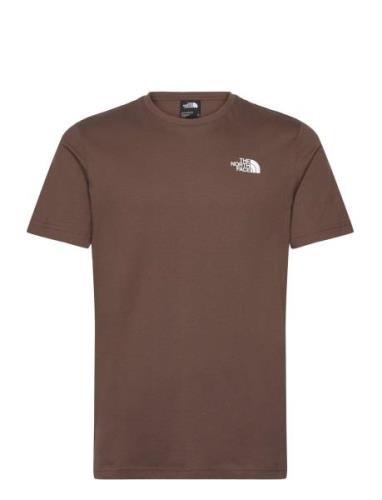 The North Face M Ss Box Nse Tee Brun