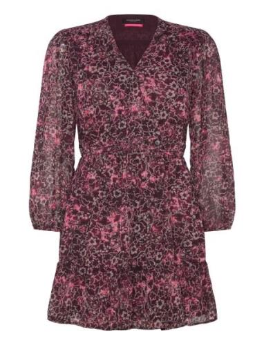 Scotch & Soda Mini Wrap Dress Rosa