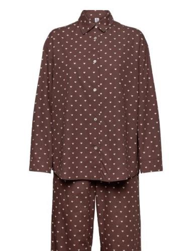 Becksöndergaard Amor Pyjamas Set Brun