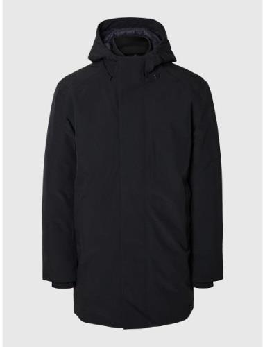 Selected Homme Slhfeist Tech Parka 2.0 Svart