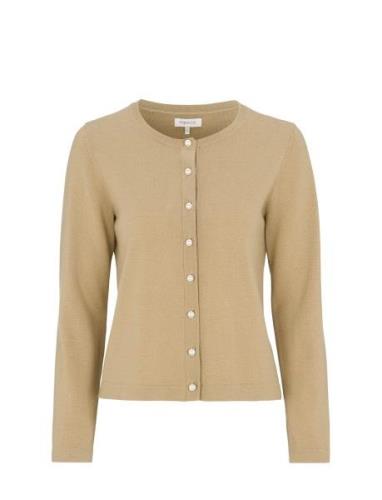 Newhouse Paris Pearl Cardigan Beige