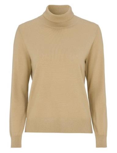 Newhouse Siri Merino Turtleneck Beige