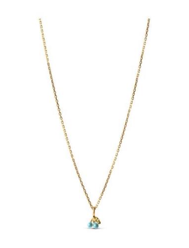 Enamel Copenhagen Cherry Necklace Guld