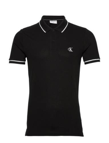 Calvin Klein Jeans Tipping Polo Svart