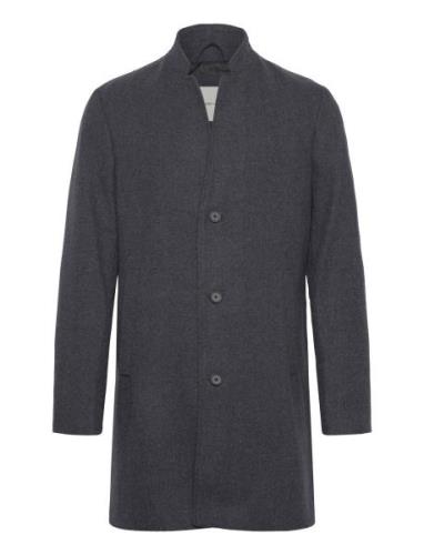 Tom Tailor Wool Coat Marinblå