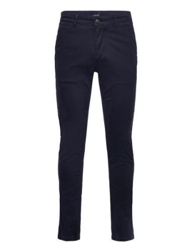 Lindbergh Superflex Chino Marinblå