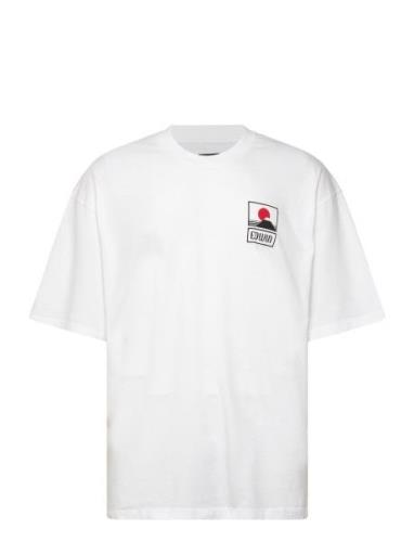 Edwin Sunset On Mt Fuji T-Shirt - White Vit