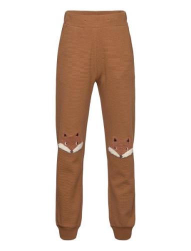 Lindex Trousers Fox Patch Brun