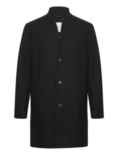 Tom Tailor Wool Coat Svart