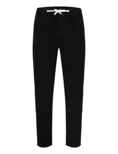 Lindbergh Cropped Corduroy Pants Svart