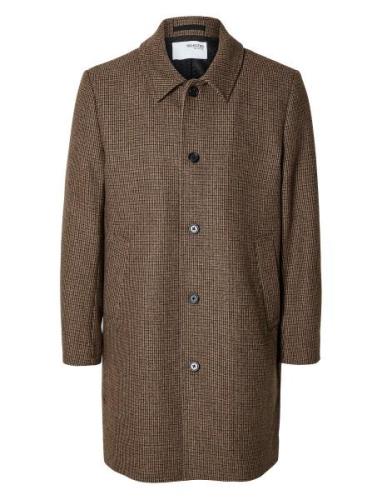 Selected Homme Slharchive Car Coat Noos Brun