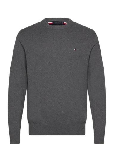 Tommy Hilfiger Pima Org Ctn Cashmere Crew Neck Grå