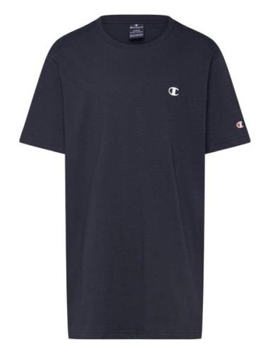 Champion Crewneck T-Shirt Marinblå