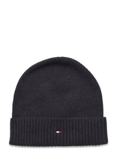 Tommy Hilfiger Th Flag Pima Cotton Beanie Grå