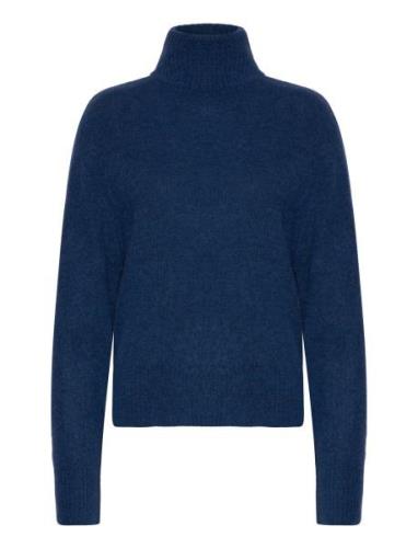 MOS MOSH Mmaidy Thora Rollneck Knit Blå