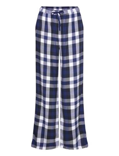 Tommy Hilfiger Flannel Pant Blå