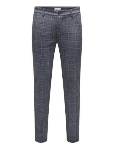 ONLY & SONS Onsmark Check 020923 Pant Grå