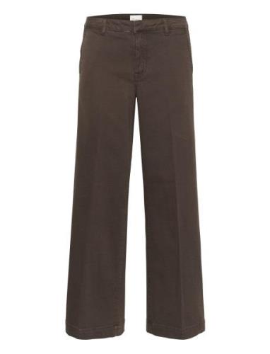 My Essential Wardrobe Laramw 149 Wide Pant Brun