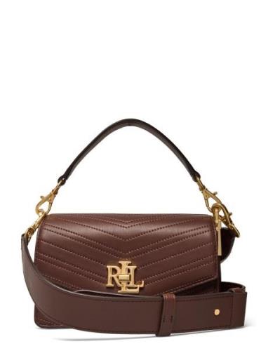 Lauren Ralph Lauren Stitched Small Tayler Crossbody Bag Brun