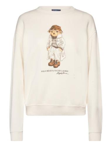 Polo Ralph Lauren Polo Bear Fleece Crewneck Sweatshirt Kräm