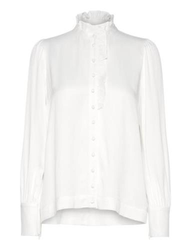 MAUD Olivia Blouse Vit