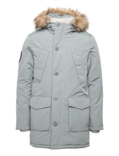 Superdry Vintage Everest Parka Blå