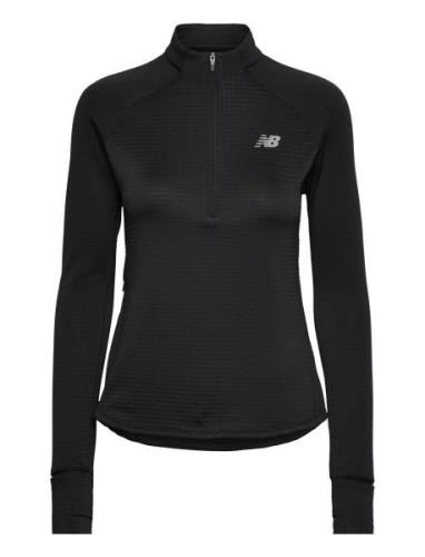 New Balance Athletics Heat Grid Half Zip Svart