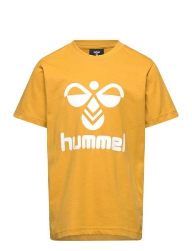 Hummel Hmltres T-Shirt S/S Guld