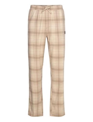 Björn Borg Core Flannel Pyjama Pants Beige