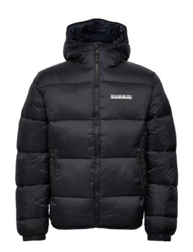 Napapijri Suomi Hood Puffer Jacket Svart