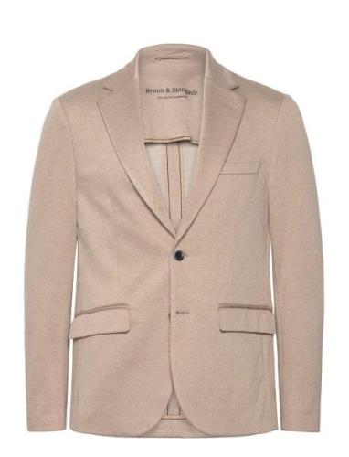 Bruun & Stengade Bs Marne Classic Fit Blazer Beige