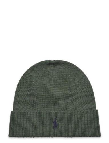 Polo Ralph Lauren Signature Pony Wool Beanie Grön