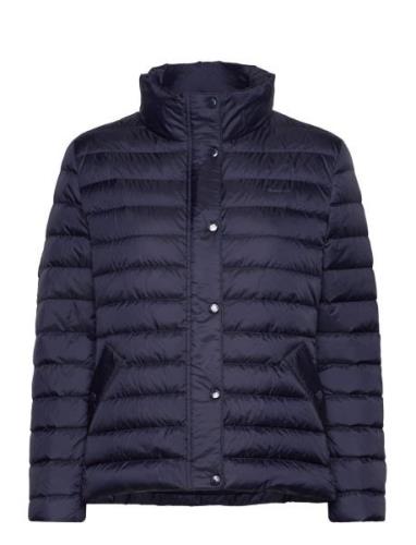 GANT Light Down Jacket Marinblå