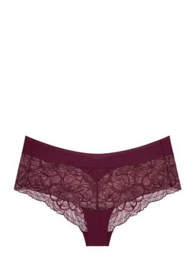 Triumph Body Make-Up Illusion Lace Shorty Burgundy