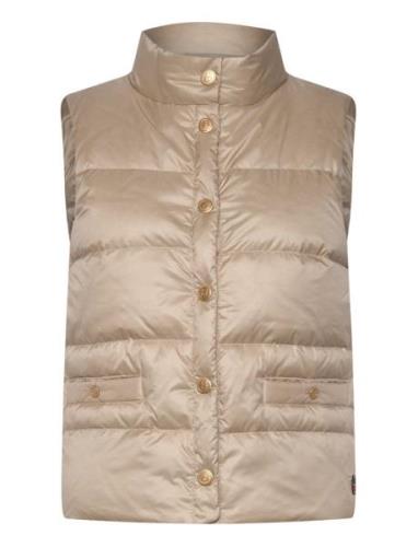 BUSNEL Amy Down Vest Beige