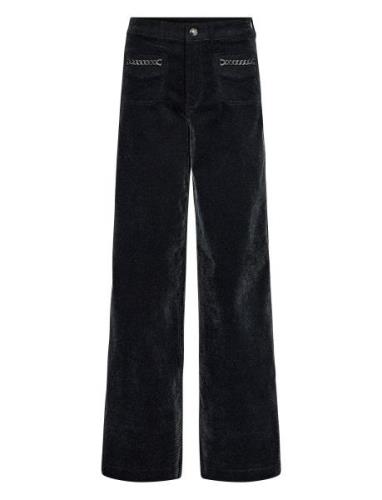 MOS MOSH Mmcolette Shimmer Jeans Marinblå