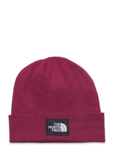 The North Face Dock Worker Recycled Beanie Burgundy