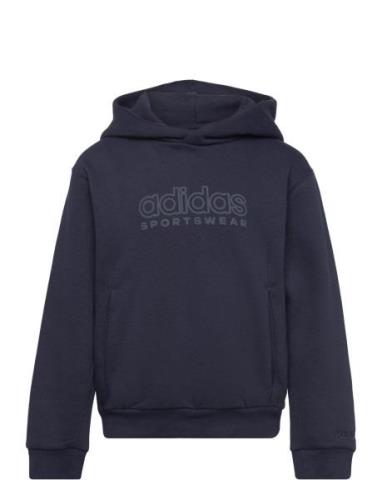 Adidas Sportswear J Szn Gfx Hd Marinblå