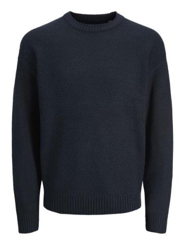 Jack & J S Jorollie Knit Crew Neck Jnr Marinblå