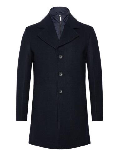 Bruun & Stengade Bs Portmore Slim Fit Coat Marinblå